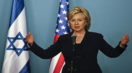 US 2016 Presidential Elections: Tension Escalates, Clinton Renews Pledge for ’Israel’