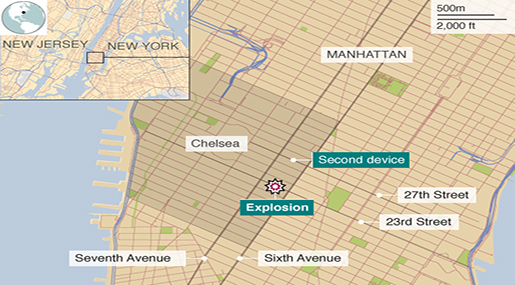 US Explosions: New York Bombs «Both Pressure Cookers»

