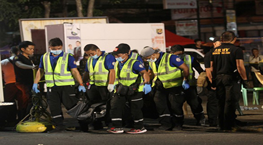 Philippines emergency workers 