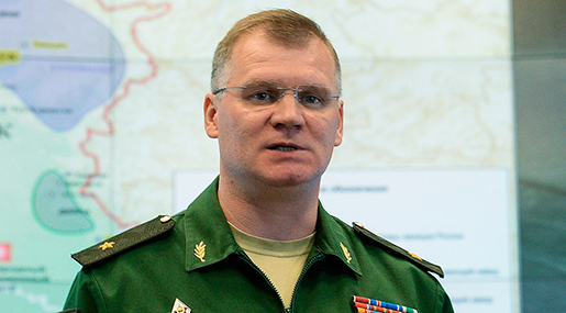 Russian Defense Ministry spokesman, Major-General Igor Konashenkov