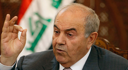 Iraqi VP Ayad Allawi