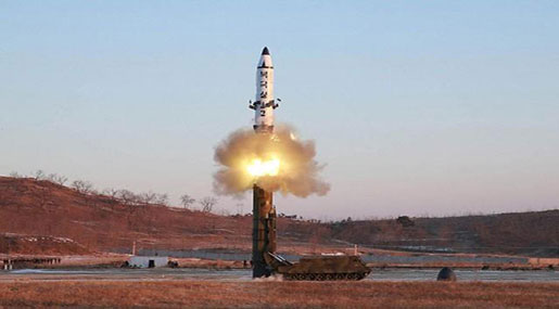 N Korea Test-Fires Missile Ahead of Trump-Xi Summit N Korea Test-Fires Missile Ahead of Trump-Xi Summit