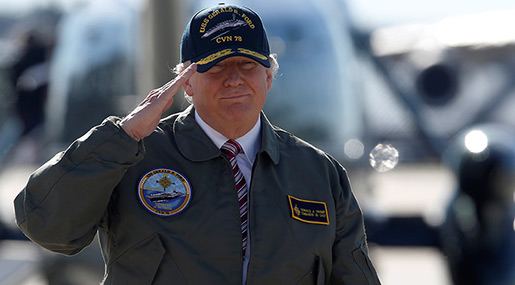 Trump Justifies US Strikes, Military Buildup & Posturing