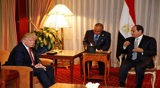 Trump Welcomes Sisi amid Questions on Rights Record