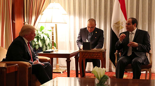 Egypt's Sisi to Meet Trump in the WH