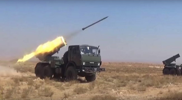 Lebanese Army artillery 