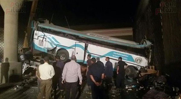 Egypt: Bus, Pick-Up Truck Collide, At Least 14 Killed Egypt: Bus, Pick-Up Truck Collide, At Least 14 Killed