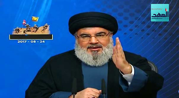 Sayyed Nasrallah: Terrorists Cornered, We’re To Have New Liberation Day after Defeating Daesh Sayyed Nasrallah: Terrorists Cornered, We’re To Have New Liberation Day after Defeating Daesh