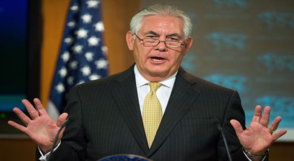 Tillerson: US Seeks Peaceful Resolution with NK, Trump Speaks for Himself