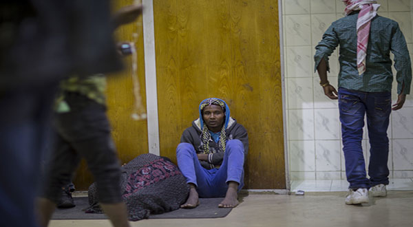 Ethiopian migrant