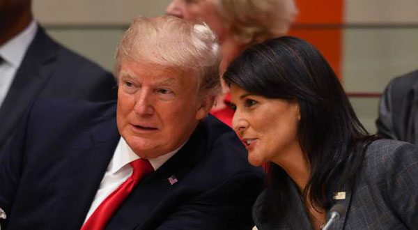 Haley Announces $285m cut To UN Following Its Vote against Trump’s Al-Quds Move