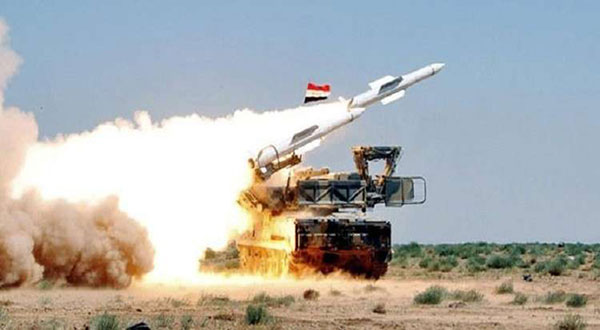 Syrian Air Defense Intercepts 3 "Israeli" Missiles near Damascus Syrian Air Defense Intercepts 3 ’Israeli’ Missiles near Damascus