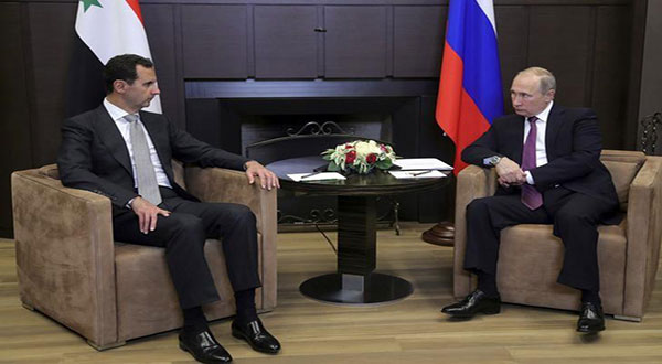 Putin to Al-Assad: Russia will Help Defend Syrian Sovereignty Putin to Al-Assad: Russia will Help Defend Syrian Sovereignty