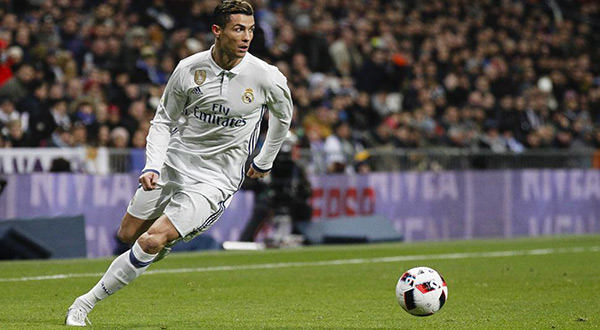 Real Madrid's Cristiano Ronaldo