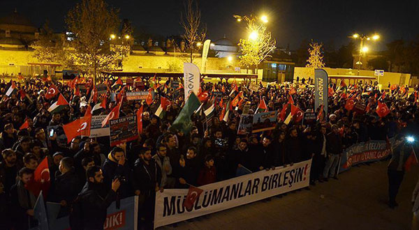 Protests Erupt in Turkey & Jordan in Wake of Trump's Al-Quds Move Protests Erupt in Turkey & Jordan in Wake of Trump’s Al-Quds Move