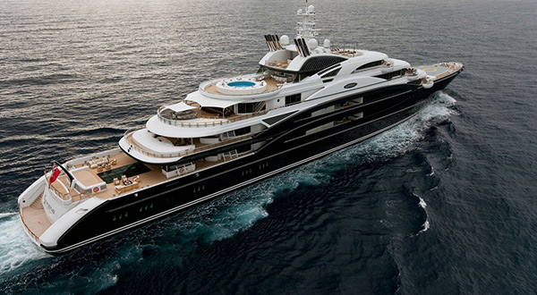 MBS luxury yacht