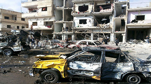 Terrorism in Syria: Homs Blasts Kill 42 Terrorism in Syria: Homs Blasts Kill 42