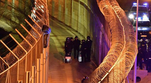 Spain's Ceuta border fence