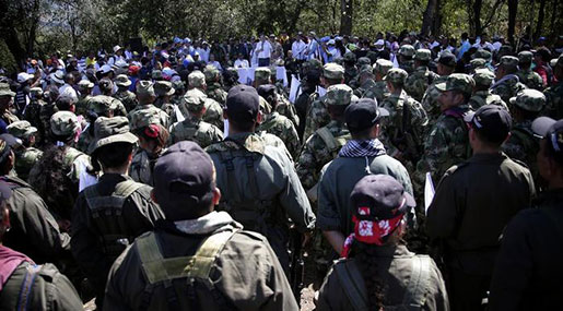 Ex-Colombia Rebels to Begin Disarmament