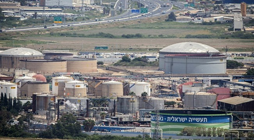 «Israeli» Ministry Orders Haifa Ammonia Tank Shutdown