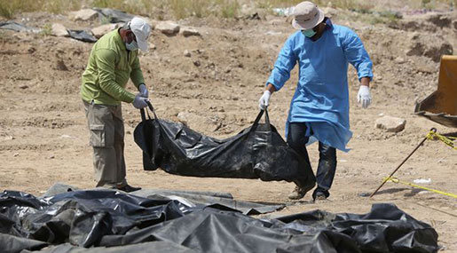 Mass Graves Found in Western Iraq Mass Graves Found in Western Iraq