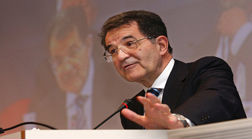 former Italian Prime Minister and ex-President of the European Commission Romano Prodi 