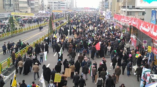 Iranians Commemorate Revolution’s 38th Anniversary [Photos]