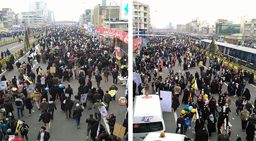 Iranians Commemorate Revolution’s 38th Anniversary [Photos]