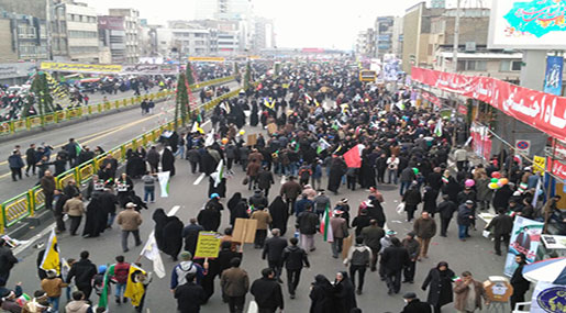 Iranians Commemorate Revolution’s 38th Anniversary [Photos]
