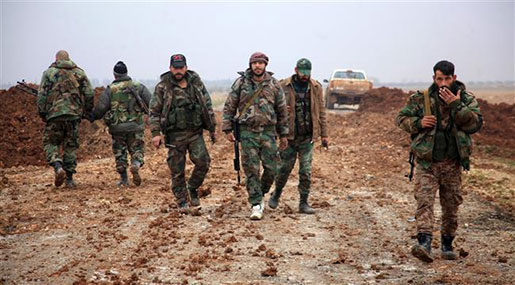 Syrian Army Recaptures Villages on al-Bab S Edge Syrian Army Recaptures Villages on al-Bab S Edge