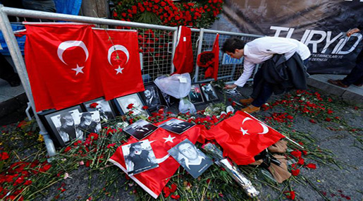 Memorial for Turkish victims