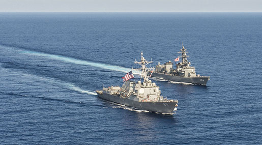 Beijing Opposes US Naval Patrols in South China Sea Beijing Opposes US Naval Patrols in South China Sea
