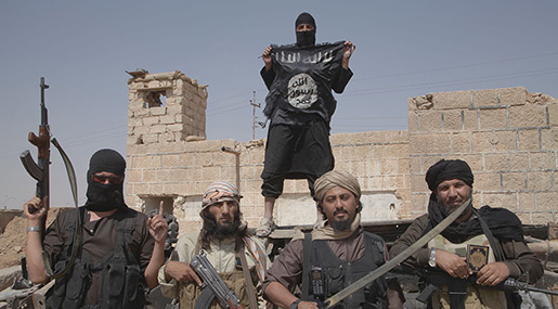 Daesh militants 