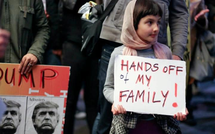 Protests Against Trump Ban: In Pictures