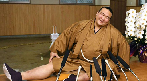 Japanese Sumo wrestler Kisenosato