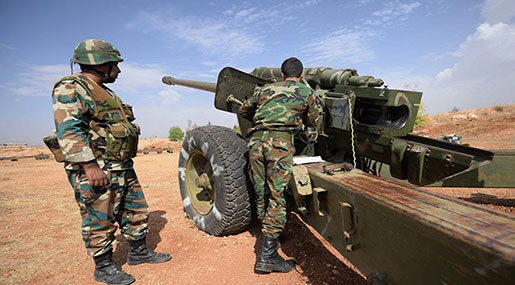 Syrian Army Combat Terrorists in Deir ez-Zour Syrian Army Combat Terrorists in Deir ez-Zour