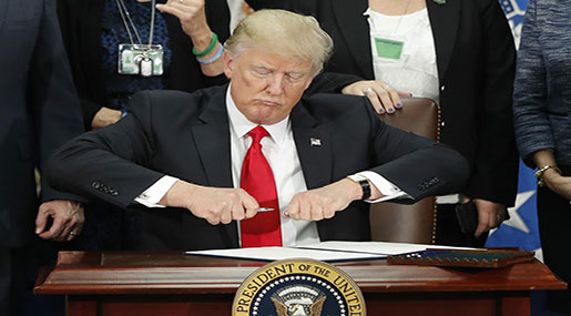 Trump Executive Order Suspends Refugee Program 