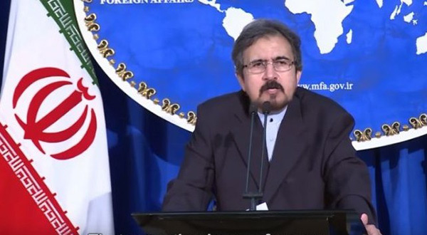 Foreign ministry spokesman Bahram Qasemi