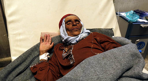 Old Yemeni woman