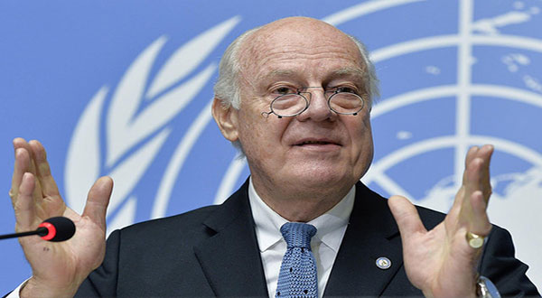 UN Syria Envoy: Fighting Terrorist Groups On Top Of Agenda