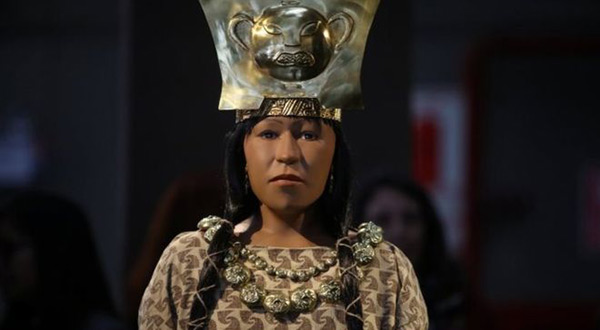 Peruvian female leader the Lady of Cao