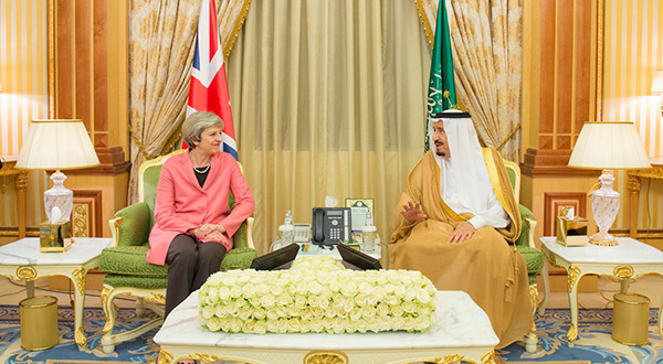 May Denies Suppressing Report on Saudi Terrorism Funding to Protect Arms Sale