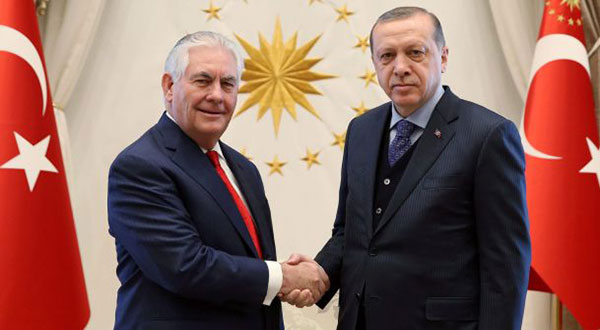Tillerson Meets Turkish Officials amid Tensions with US Tillerson Meets Turkish Officials amid Tensions with US