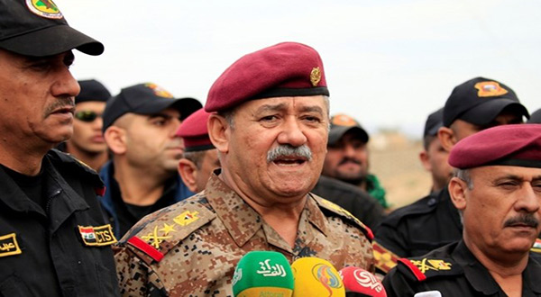Lieutenant General Abdul Ghani al-Assadi, commander of the Counter-Terrorism Service [CTS] in Mosul