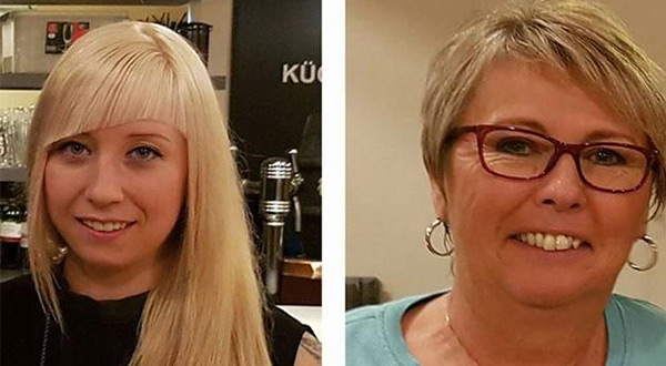 Doris Gruenwald and her mother 