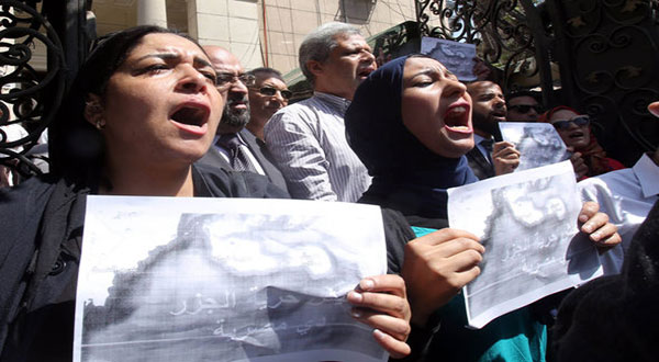 Egypt: Massive Protests Continue over Red Sea Islands Deal Egypt: Massive Protests Continue over Red Sea Islands Deal, Dozens Arrested