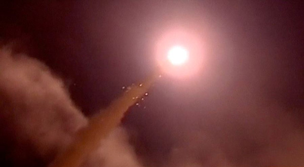 Iranian Zulfiqar ballistic missile 