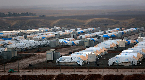 Iraqi displaced camp