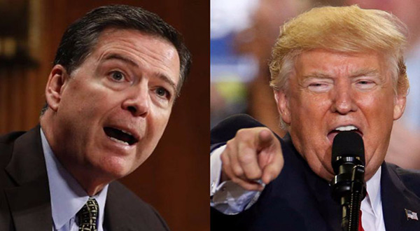 Trump Blasts Ex-FBI Director Comey Over «Cowardly» Leaks