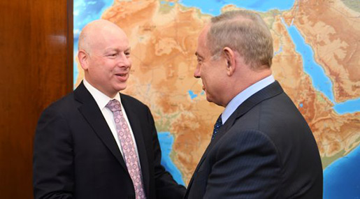 Bibi, Trump Envoy Talk «Peace», Settlements